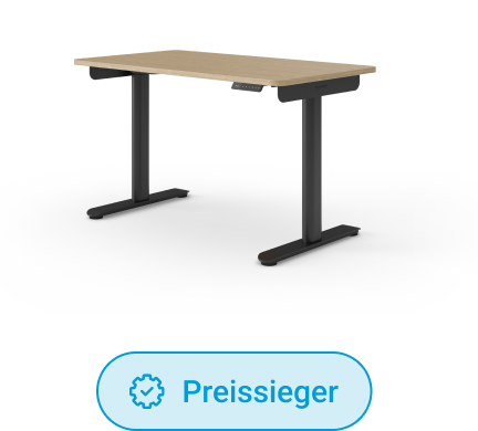 höhenvestellbarer Schreibtisch Desktopia One