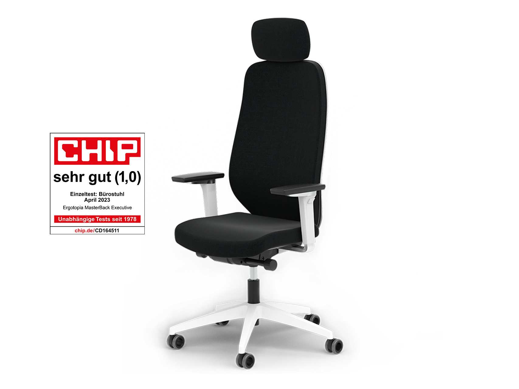 Thumbnail - Ergotopia MasterBack Pro: Mordernes Design und ergonomische High-End-Bauteile der Extraklasse