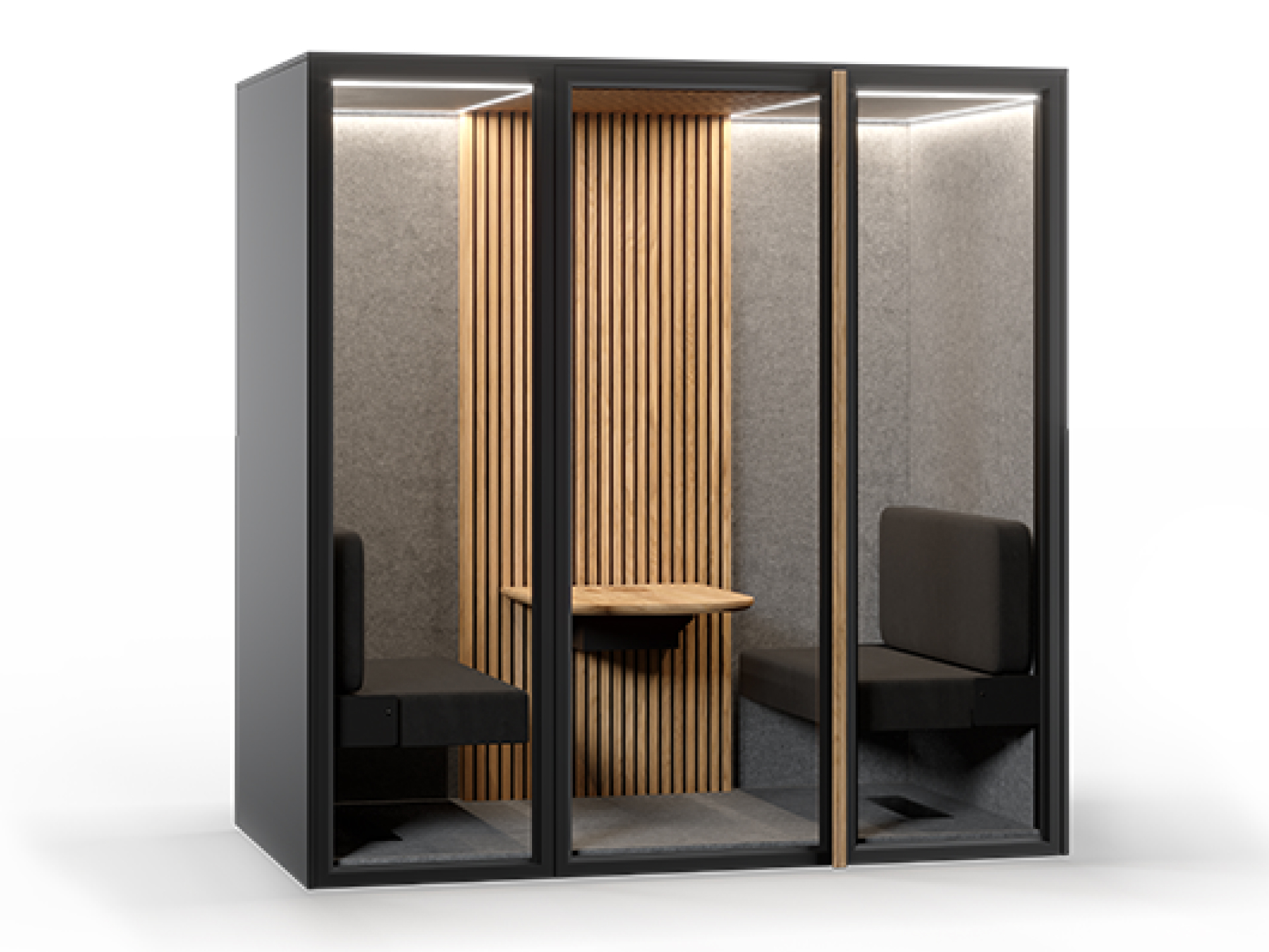 Ergonomische Bürokabine HUUS Meet