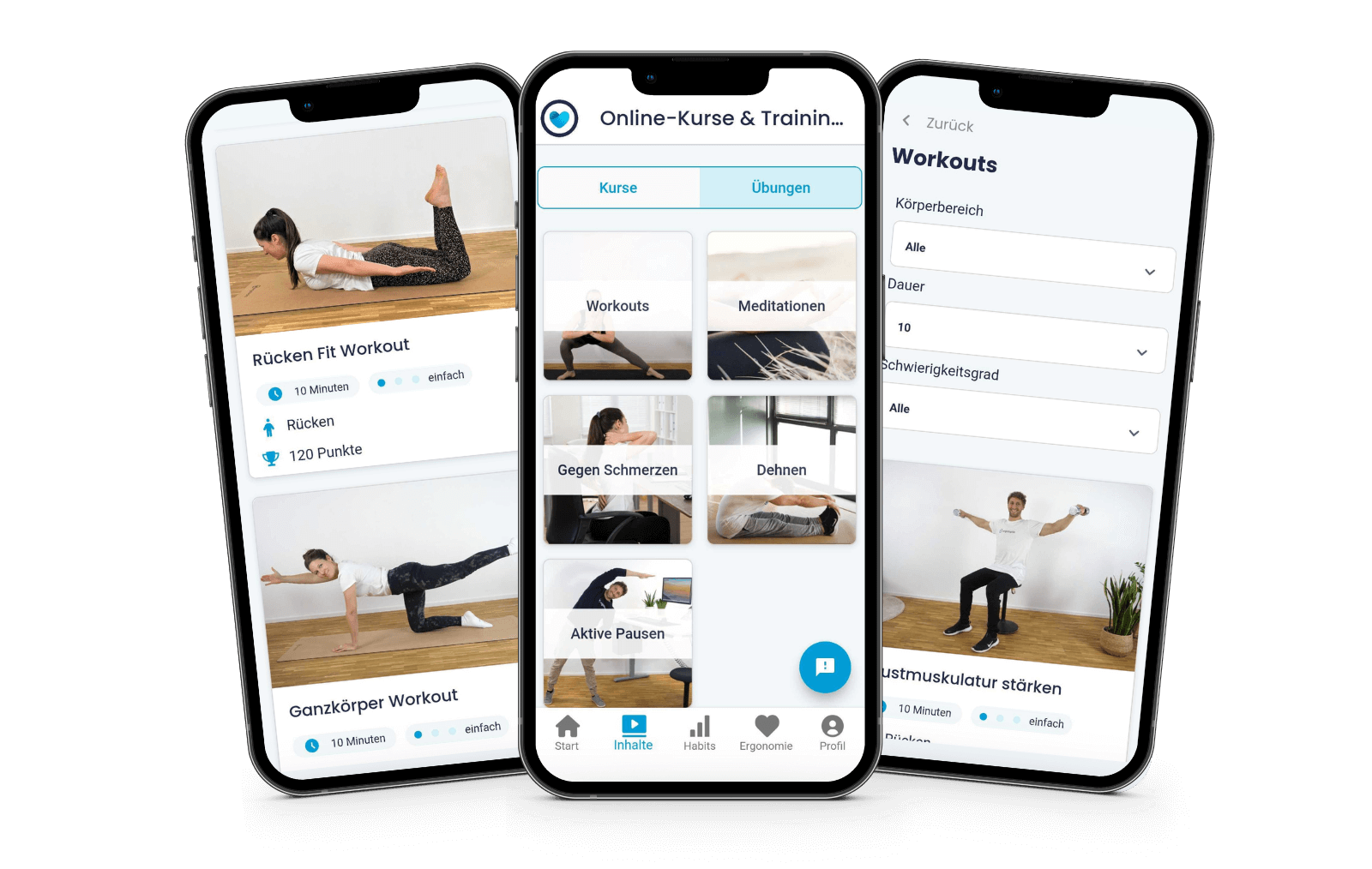 Trainingsplan erstellen Kostenlos mit der Ergotopia App
