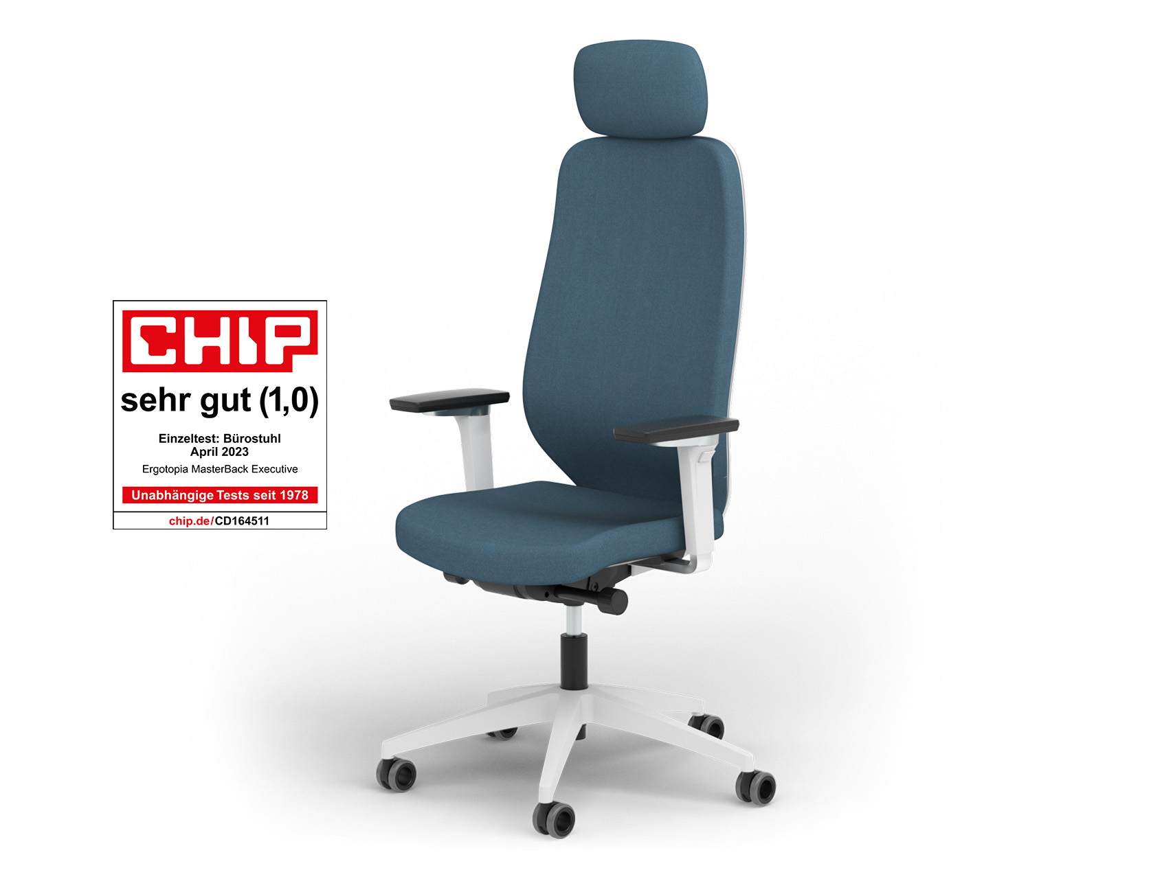 Ergotopia MasterBack Pro: Mordernes Design und ergonomische High-End-Bauteile der Extraklasse