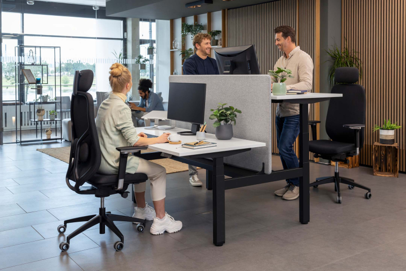 Produktives Großraumbüro | Ergonomie, Schallschutz & Sicher