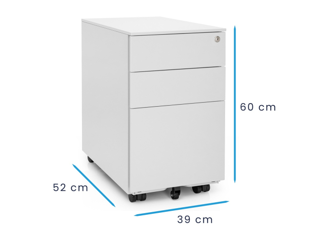 Caisson de bureau à roulettes Ergotopia - 2