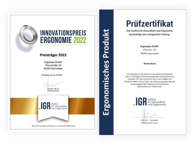 Ergotopia MasterBack Pro: Ergonomischer Sitzkomfort der Spitzenklasse - 10