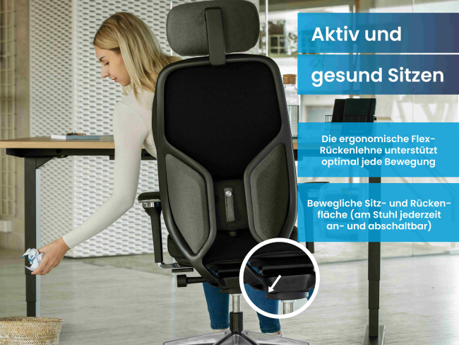 Ergotopia MasterBack Pro: Ergonomischer Sitzkomfort der Spitzenklasse - 4