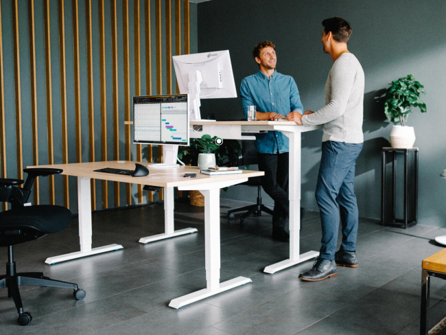 Desktopia Pro X - Elektrisch höhenverstellbarer Schreibtisch mit Memory-Display - 9