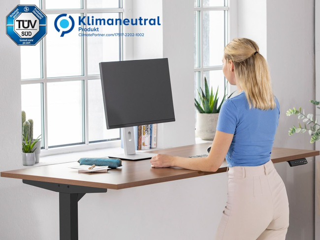 Desktopia Lite – elektrisch verstellbarer Stehtisch - 3