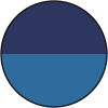 Blau-Hellblau