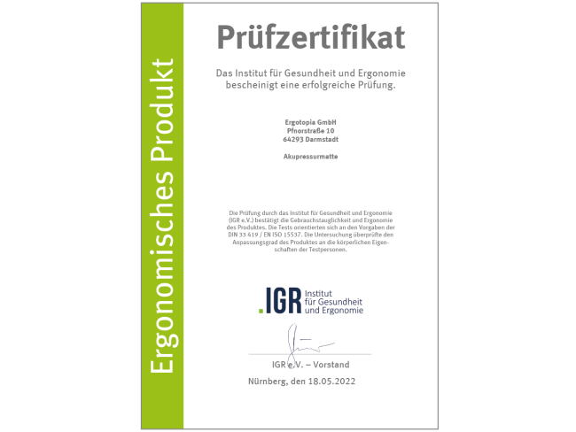 Tapis d'acupression - 12